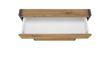 Byrå Kosmo Antracit/Ek, 4 lådor - Antracit/Ek, 4 lådor - Förvaring - Förvaringsmöbler - Byrå - Hallbyrå