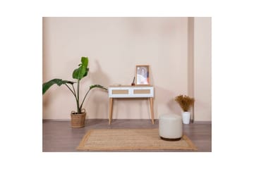 Byrå Terra Vit / Ek - Vit/Ljusfärgat trä - Möbler - Bord & matgrupp - Avlastningsbord & sidobord - Lampbord & sidobord