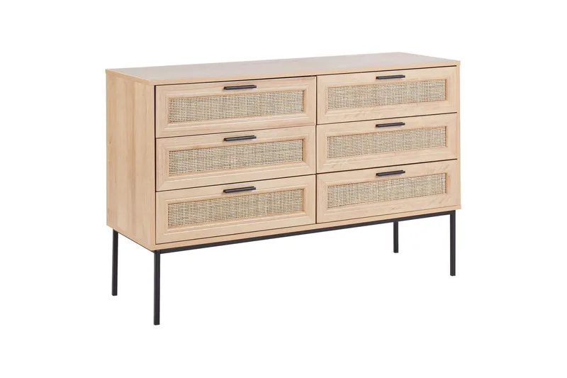 Byrå Pasco med 6 lådor