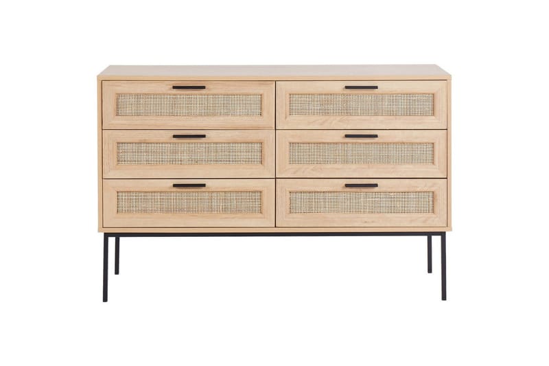 Byrå Pasco med 6 lådor - Förvaring - Förvaringsmöbler - Byrå