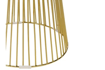 Cael Sidobord 42 cm - Vit/Guld - Möbler - Bord & matgrupp - Avlastningsbord & sidobord - Brickbord & småbord