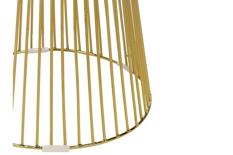 Cael Sidobord 42 cm - Vit/Guld - Möbler - Bord & matgrupp - Avlastningsbord & sidobord - Brickbord & småbord