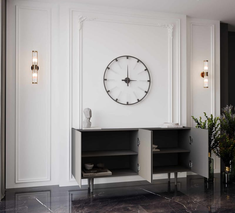 Capella Konsolbord 140x60x40 cm - Grå - Möbler - Bord & matgrupp - Avlastningsbord & sidobord - Konsolbord & hallbord