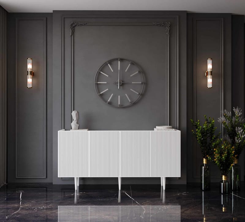Capella Konsolbord 140x60x40 cm - Vit - Möbler - Bord & matgrupp - Avlastningsbord & sidobord - Konsolbord & hallbord