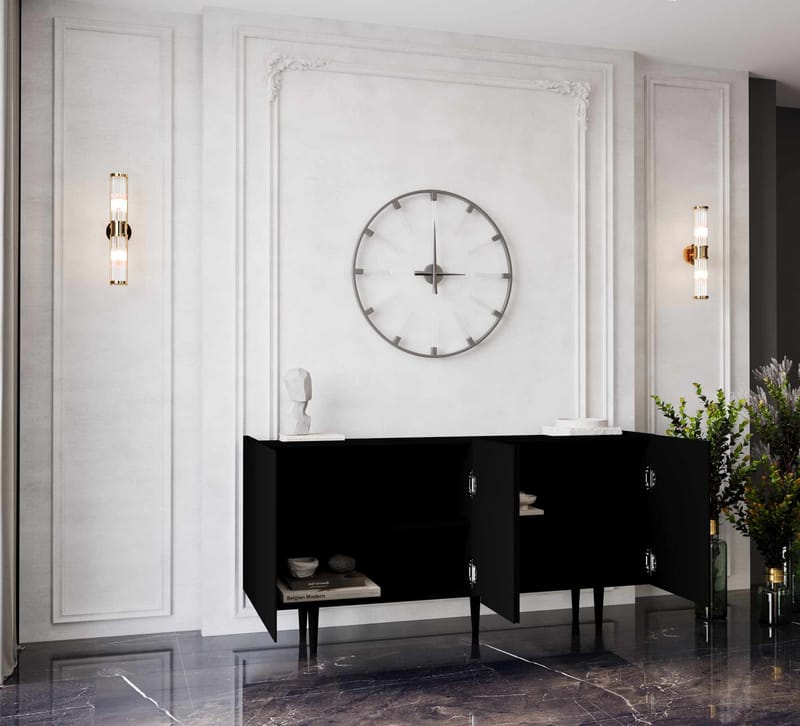 Capella Konsolbord 160x60x40 cm - Svart - Möbler - Bord & matgrupp - Avlastningsbord & sidobord - Konsolbord & hallbord