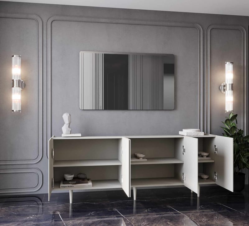 Capella Konsolbord 180x60x40 cm - Sandsten - Möbler - Bord & matgrupp - Avlastningsbord & sidobord - Konsolbord & hallbord