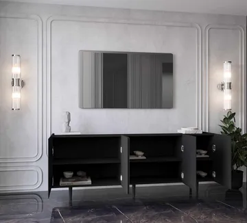 Capella Konsolbord 180x60x40 cm - Svart - Möbler - Bord & matgrupp - Avlastningsbord & sidobord - Konsolbord & hallbord