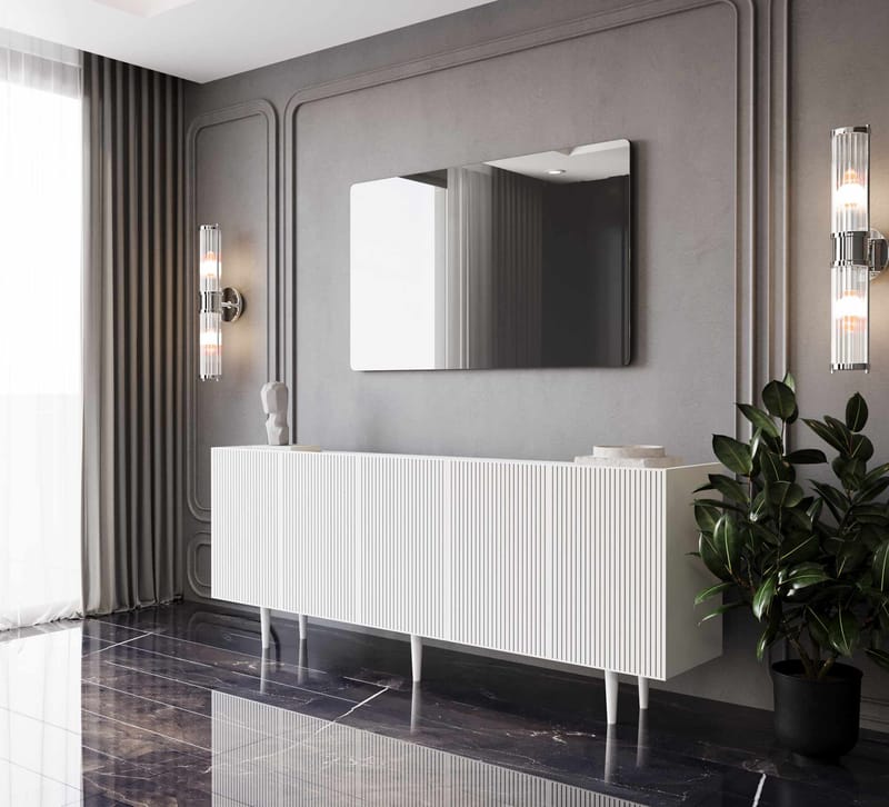 Capella Konsolbord 180x60x40 cm - Vit - Möbler - Bord & matgrupp - Avlastningsbord & sidobord - Konsolbord & hallbord