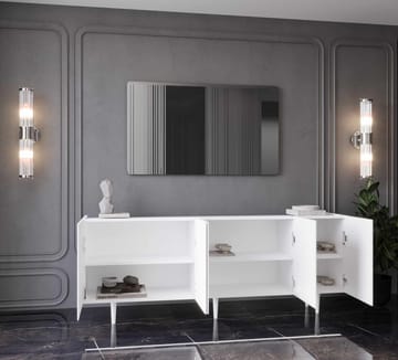 Capella Konsolbord 180x60x40 cm - Vit - Möbler - Bord & matgrupp - Avlastningsbord & sidobord - Konsolbord & hallbord