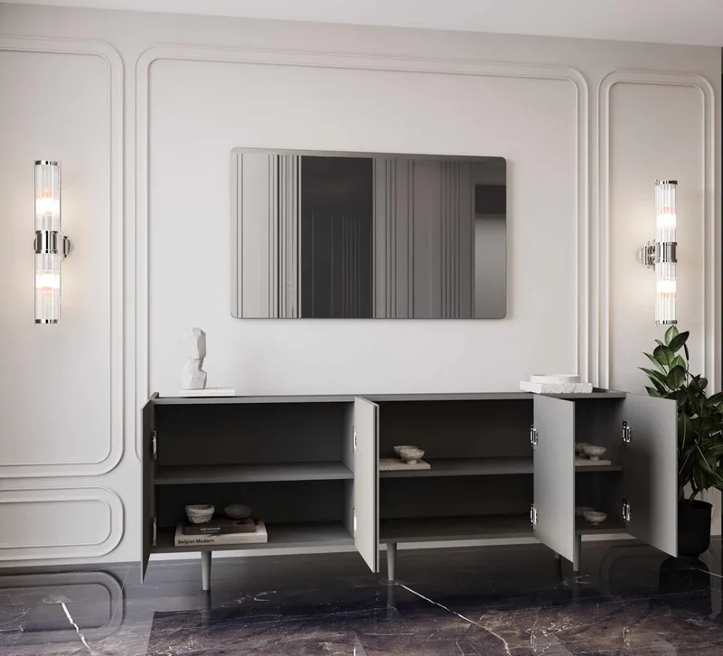 Capella Konsolbord 200x60x40 cm - Grå - Möbler - Bord & matgrupp - Avlastningsbord & sidobord - Konsolbord & hallbord