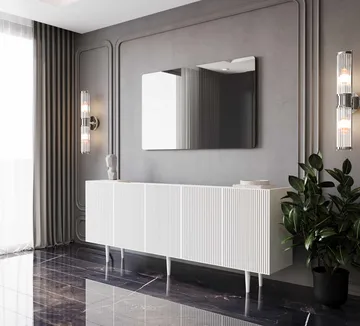 Capella Konsolbord 200x60x40 cm - Vit - Möbler - Bord & matgrupp - Avlastningsbord & sidobord - Konsolbord & hallbord