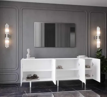 Capella Konsolbord 200x60x40 cm - Vit - Möbler - Bord & matgrupp - Avlastningsbord & sidobord - Konsolbord & hallbord