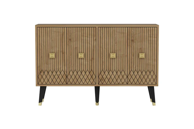 Carbin Konsollbord 120 cm - Ek - Förvaring - Förvaringsmöbler - Sideboard & skänk