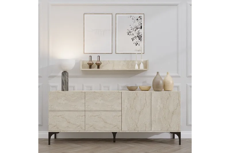 Cerreta Konsollbord 180 cm, Beige