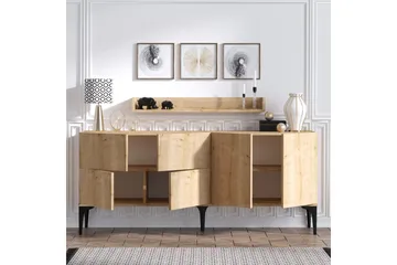 Cerreta Konsollbord 180 cm - Blå/Natur - Möbler - Bord & matgrupp - Avlastningsbord & sidobord - Konsolbord & hallbord