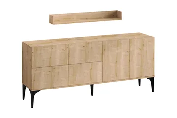 Cerreta Konsollbord 180 cm - Blå/Natur - Möbler - Bord & matgrupp - Avlastningsbord & sidobord - Konsolbord & hallbord