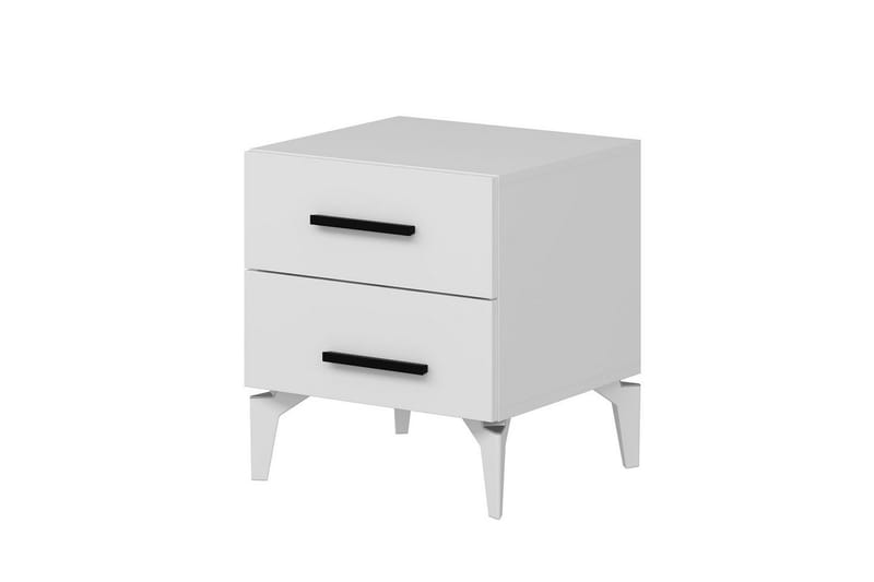 Ceylor Sängbord 50 cm - Vit - Möbler - Bord & matgrupp - Avlastningsbord & sidobord - Sängbord & nattduksbord