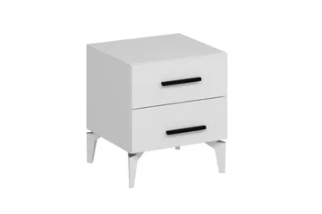 Ceylor Sängbord 50 cm - Vit - Möbler - Bord & matgrupp - Avlastningsbord & sidobord - Sängbord & nattduksbord