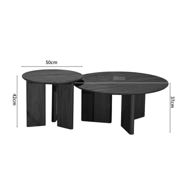 Chatham Sidobord Rund 50 cm - Ek - Möbler - Bord & matgrupp - Avlastningsbord & sidobord - Brickbord & småbord