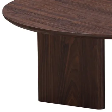 Chatham Sidobord Rund 50 cm - Valnöt - Möbler - Bord & matgrupp - Avlastningsbord & sidobord - Brickbord & småbord
