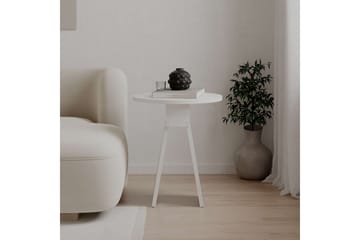 Chen Sidobord 42 cm - Vit - Möbler - Bord & matgrupp - Avlastningsbord & sidobord - Lampbord & sidobord