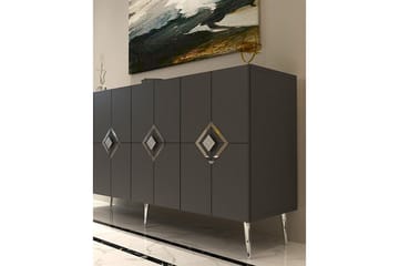 Cleryn Konsollbord 150 cm - Antracit/Silver - Möbler - Bord & matgrupp - Avlastningsbord & sidobord - Konsolbord & hallbord