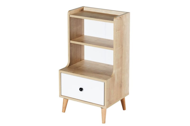 Comfortale Nattduksbord 45 cm - Sand/Vit - Möbler - Bord & matgrupp - Avlastningsbord & sidobord - Sängbord & nattduksbord