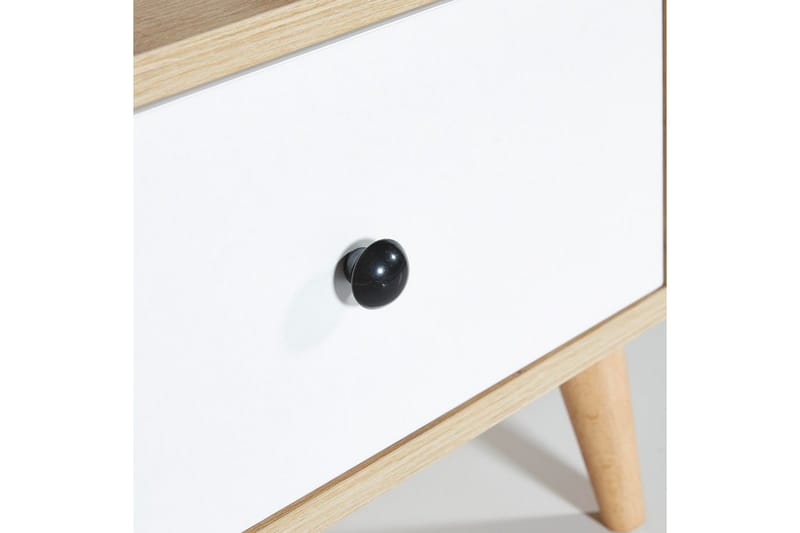 Comfortale Nattduksbord 45 cm - Sand/Vit - Möbler - Bord & matgrupp - Avlastningsbord & sidobord - Sängbord & nattduksbord