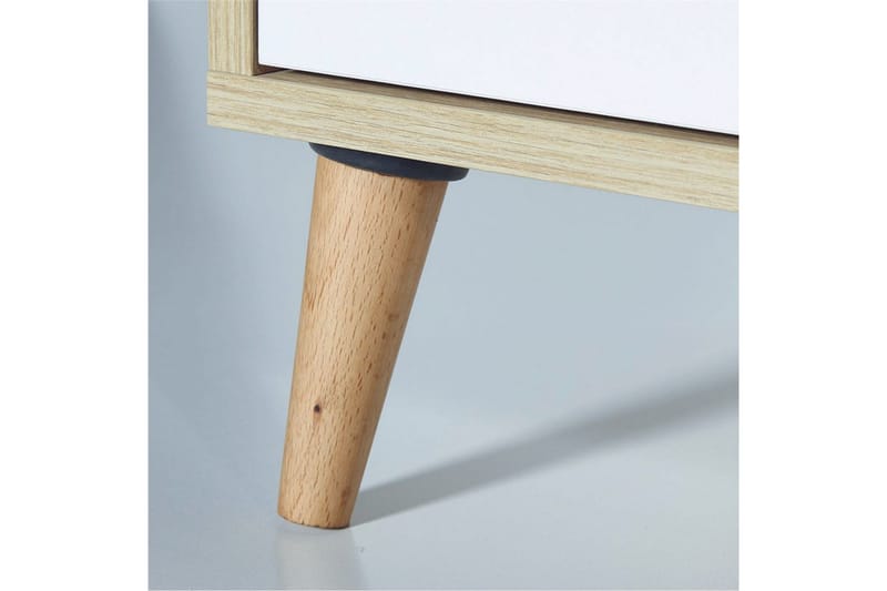 Comfortale Nattduksbord 45 cm - Sand/Vit - Möbler - Bord & matgrupp - Avlastningsbord & sidobord - Sängbord & nattduksbord