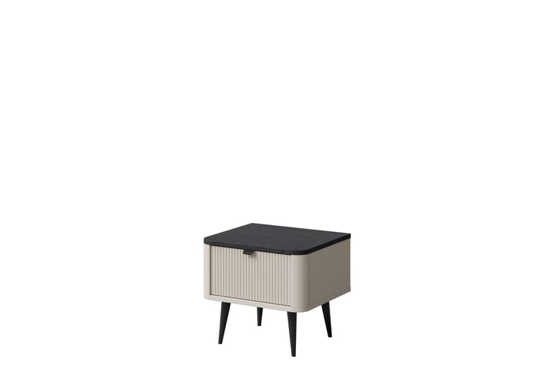 Cucina Sängbord 50 cm - Beige/Grå - Möbler - Bord & matgrupp - Avlastningsbord & sidobord - Sängbord & nattduksbord