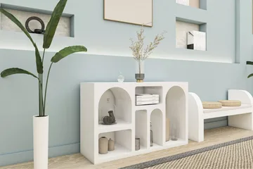 Dalim Konsollbord 120 cm - Vit - Möbler - Bord & matgrupp - Avlastningsbord & sidobord - Konsolbord & hallbord