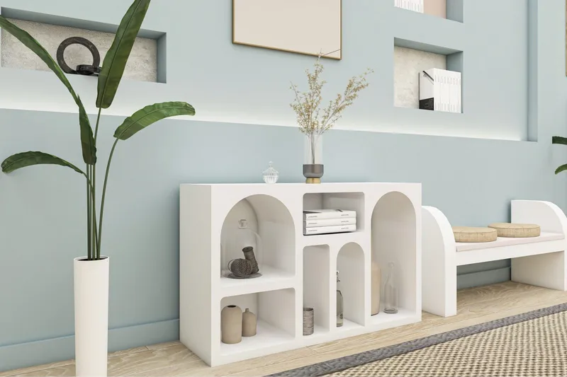 Dalim Konsollbord 120 cm - Vit - Möbler - Bord & matgrupp - Avlastningsbord & sidobord - Konsolbord & hallbord