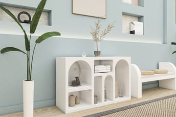 Dalim Konsollbord 120 cm - Vit - Möbler - TV- & Mediamöbler - TV bänk & mediabänk