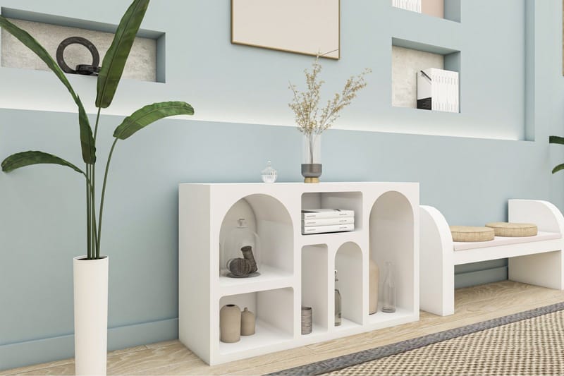 Dalim Konsollbord 120 cm - Vit - Möbler - TV- & Mediamöbler - TV bänk & mediabänk