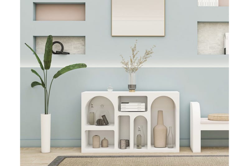 Dalim Konsollbord 120 cm - Vit - Möbler - TV- & Mediamöbler - TV bänk & mediabänk