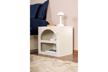 Dalim Sängbord 50 cm - Travertine/Sandsten - Möbler - Bord & matgrupp - Avlastningsbord & sidobord - Sängbord & nattduksbord