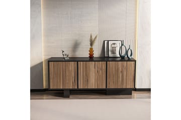 Dargaville Konsollbord 150 cm - Svart/Valnöt - Förvaring - Förvaringsmöbler - Sideboard & skänk