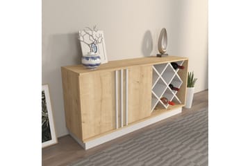 Dasina Konsollbord 148 cm - Ek/Vit - Förvaring - Förvaringsmöbler - Sideboard & skänk