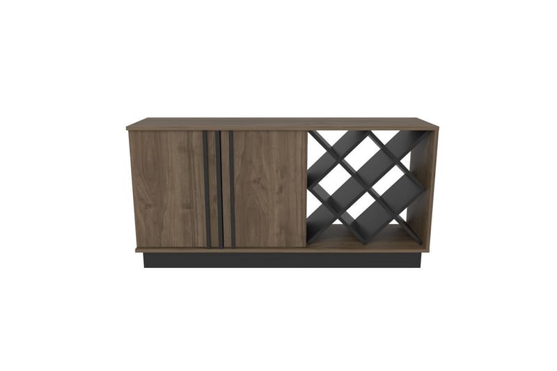 Dasina Konsollbord 148 cm, Valnöt/Svart