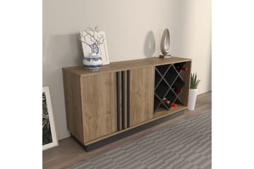 Dasina Konsollbord 148 cm - Valnöt/Svart - Möbler - Bord & matgrupp - Avlastningsbord & sidobord - Konsolbord & hallbord