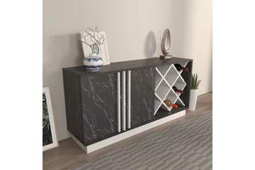 Dasina Konsollbord 148 cm - Vit/Svart - Möbler - Bord & matgrupp - Avlastningsbord & sidobord - Konsolbord & hallbord