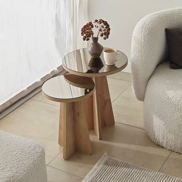 Dasina Sidobord 2 delar 50 cm - Bronzie/Safir Ek - Möbler - Bord & matgrupp - Avlastningsbord & sidobord - Satsbord