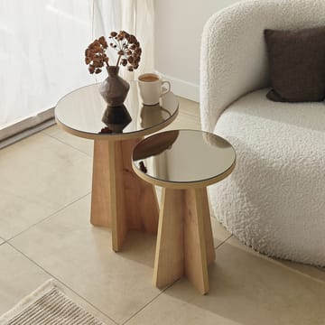Dasina Sidobord 2 delar 50 cm - Bronzie/Safir Ek - Möbler - Bord & matgrupp - Avlastningsbord & sidobord - Satsbord