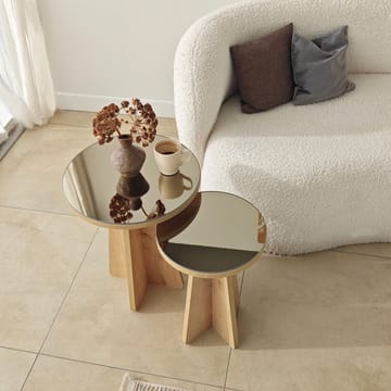 Dasina Sidobord 2 delar 50 cm - Bronzie/Safir Ek - Möbler - Bord & matgrupp - Avlastningsbord & sidobord - Satsbord