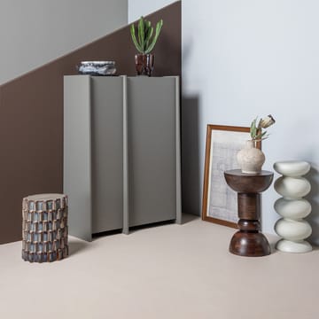 Dekorativt Sidobord Axu 35 cm Utomhus - Blågrå - Möbler - Bord & matgrupp - Avlastningsbord & sidobord - Lampbord & sidobord