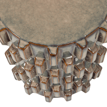 Dekorativt Sidobord Axu 35 cm Utomhus - Blågrå - Möbler - Bord & matgrupp - Avlastningsbord & sidobord - Lampbord & sidobord