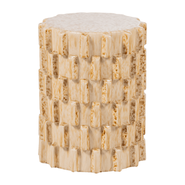 Dekorativt Sidobord Axu 35 cm Utomhus - Sand - Möbler - Bord & matgrupp - Avlastningsbord & sidobord - Lampbord & sidobord