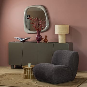 Dekorativt Sidobord Plu 38 cm Rund - Honungsgul - Möbler - Bord & matgrupp - Avlastningsbord & sidobord - Lampbord & sidobord