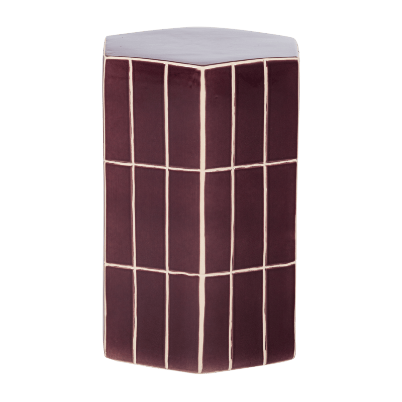 Dekorativt Sidobord Plu 30 cm Utomhus - Lila - Möbler - Bord & matgrupp - Avlastningsbord & sidobord - Lampbord & sidobord