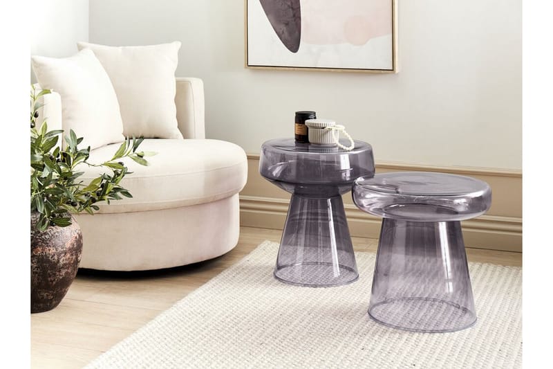 Delainey Satsbord 39 cm - Grå - Möbler - Bord & matgrupp - Avlastningsbord & sidobord - Satsbord